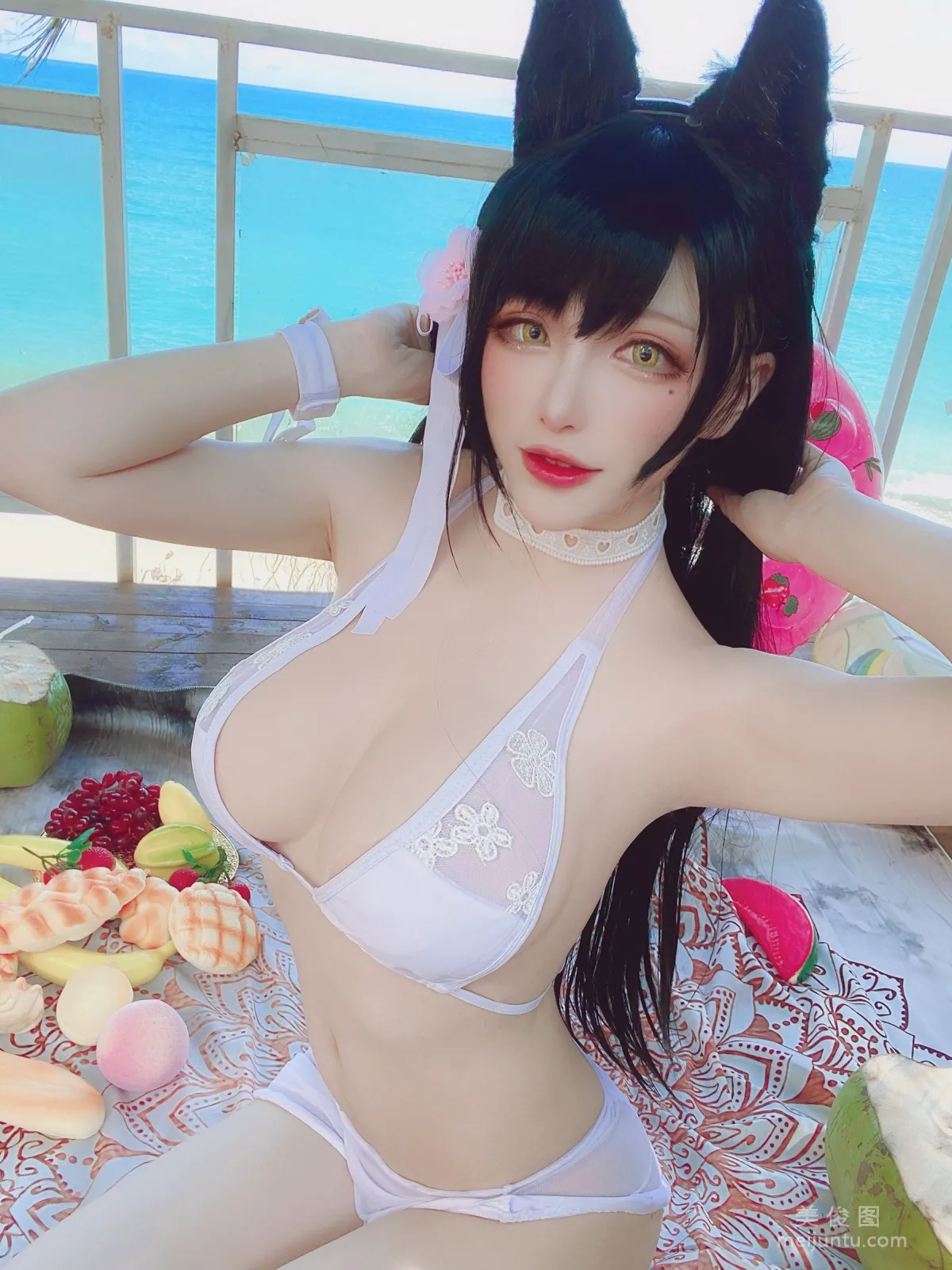 Qisikuai wii, Atago Swimsuit Photo Set photo 41