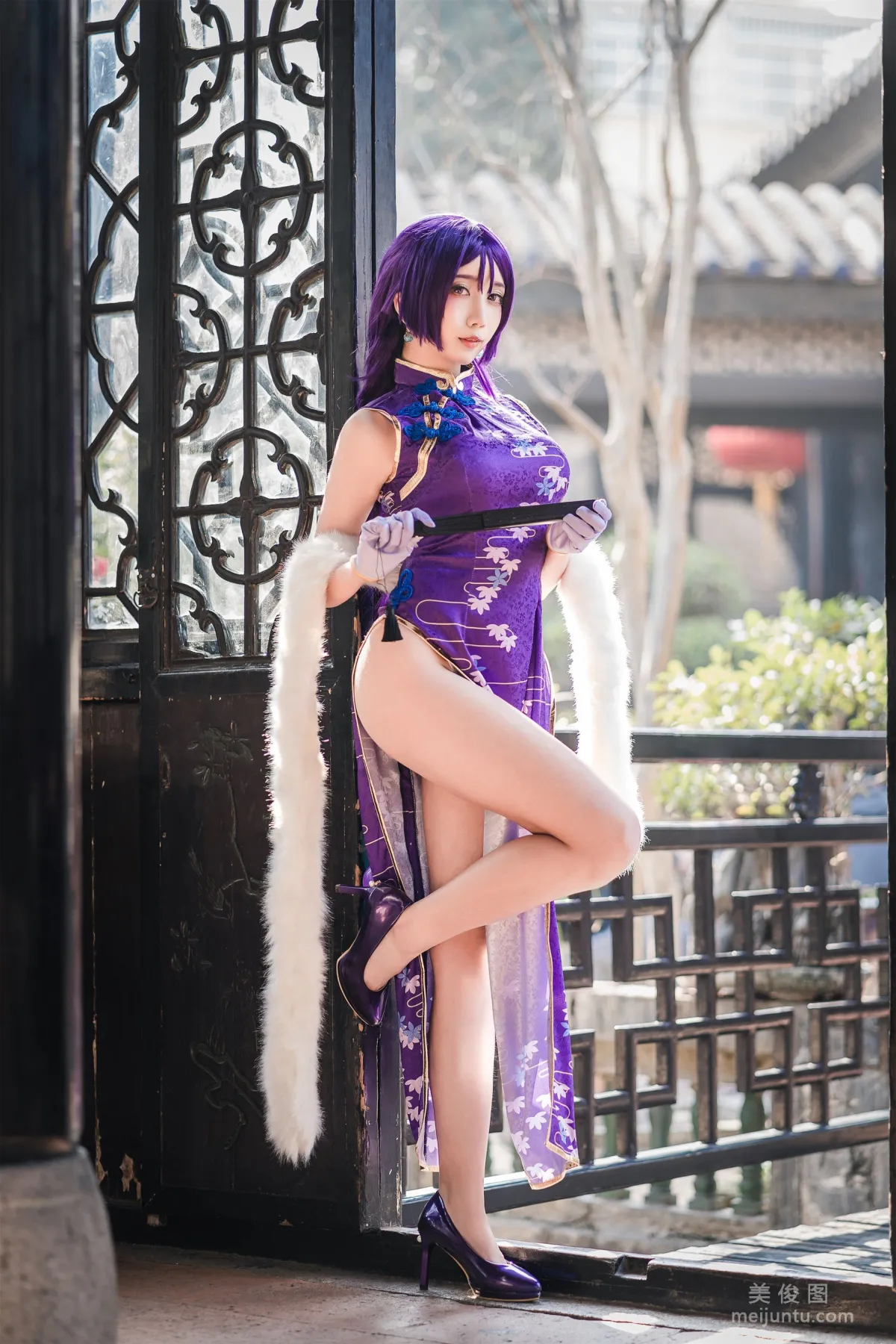 [COS] Moe Girl Mishi Renxing QUQ "Minamoto no Yorimitsu" Photo Set photo 6