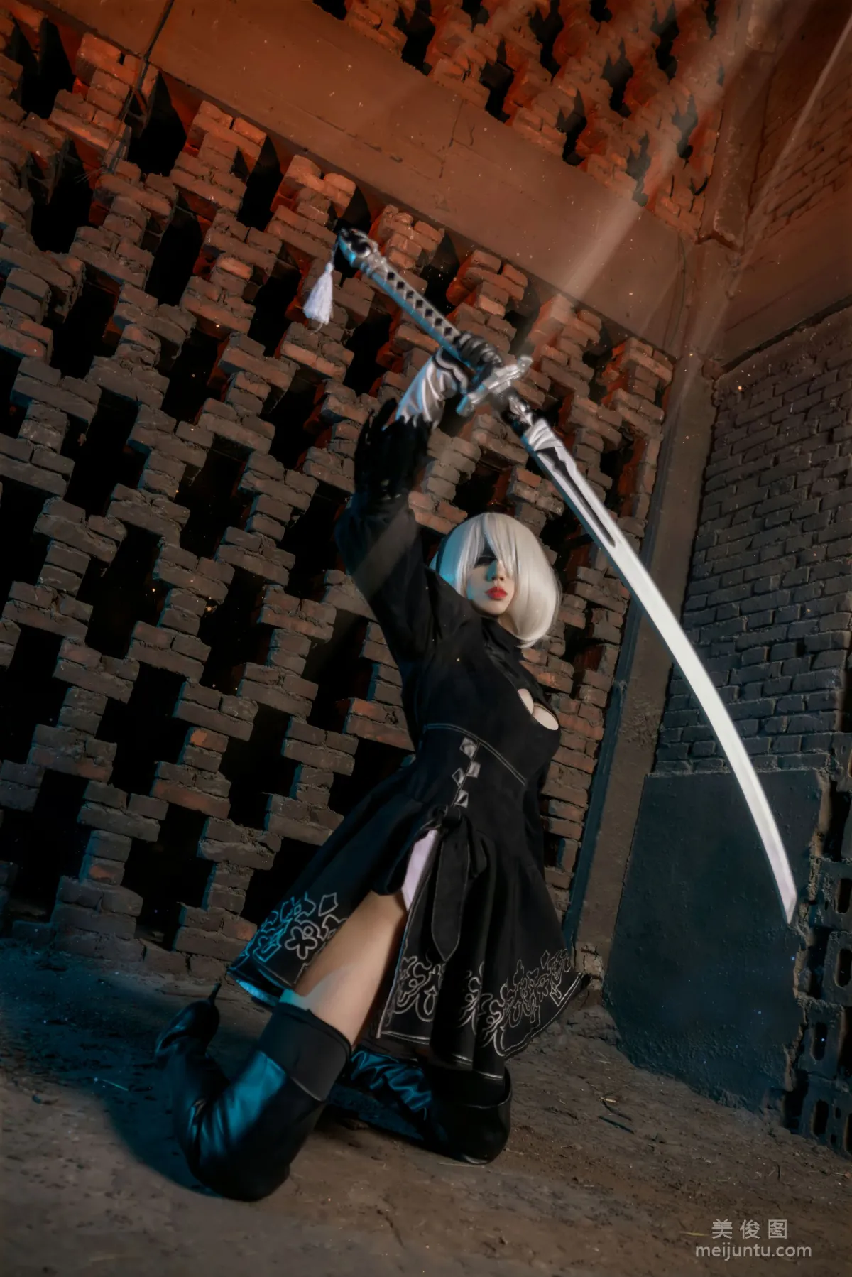 [COS] Cute Girl Baiyi Zijiao Zhu "NieR: Automata" Photo Set photo 21