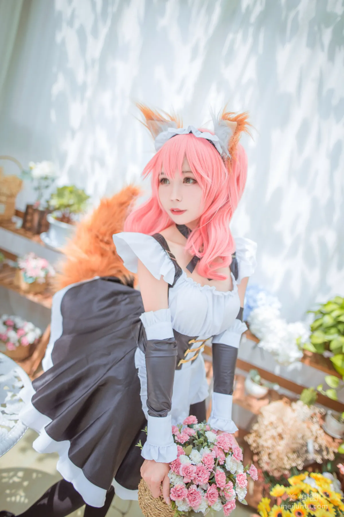 Anime Blogger Bei Zhibei, FGO Tamamo no Mae Maid Photo Set photo 2