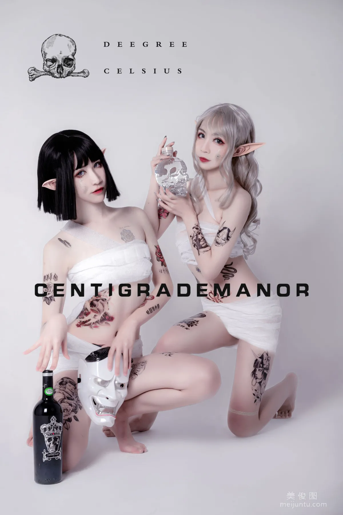 [COS Bonus] Anime Blogger Ruanyi Fairy, Straps and Samurai Photo Set photo 41