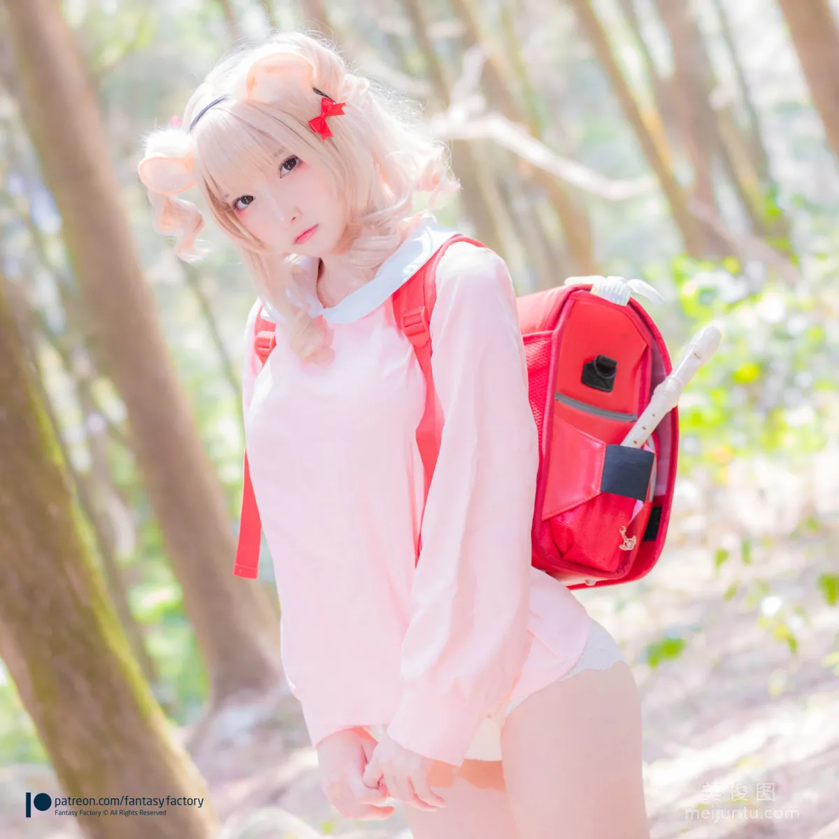 [Fantasy Factory] Xiao Ding 2020.04, Maid, Lingerie, Bunny Ears Photo Set photo 75