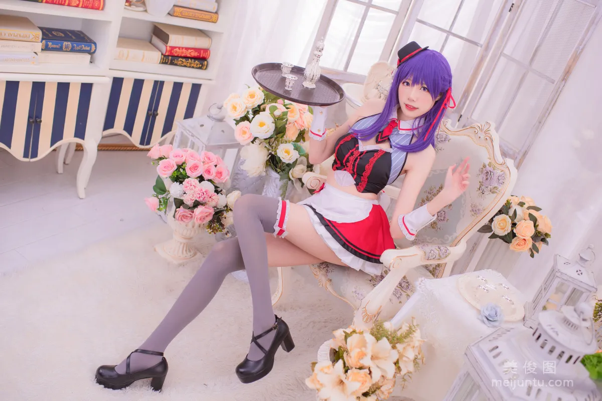 [COS] Anime Blogger Zhajiang Mumu, Matou Sakura Photo Set photo 1