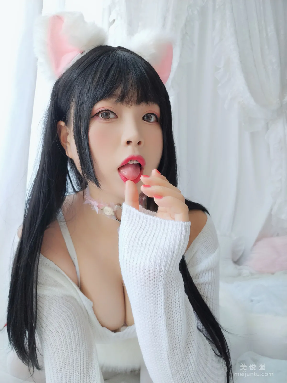 [COS] Cute Girl Bai Ye, Xiao Naimao Photo Set photo 49