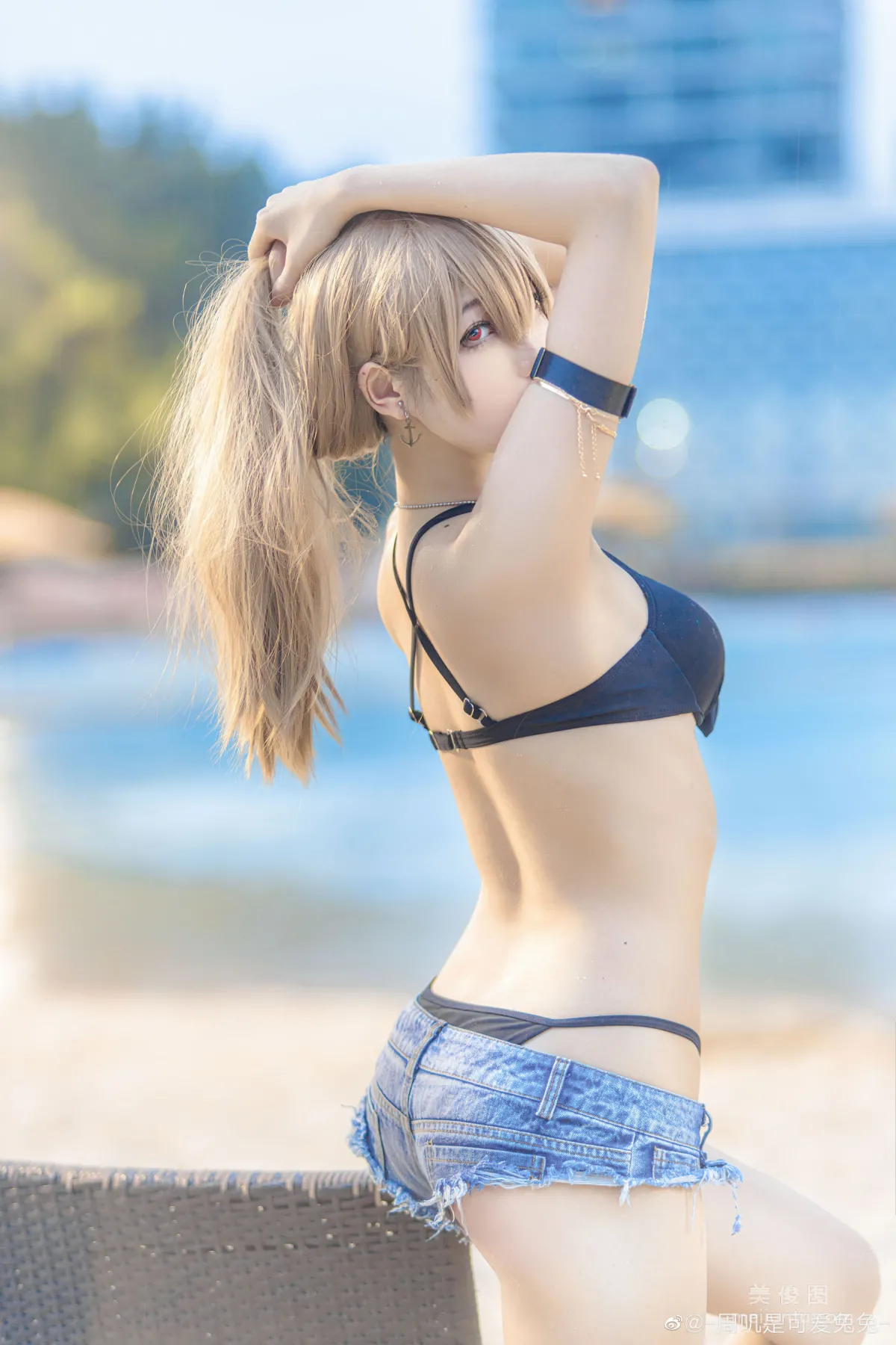 [COS] Zhouji Shike Aitu Tu, Swimsuit, Photo Set photo 14