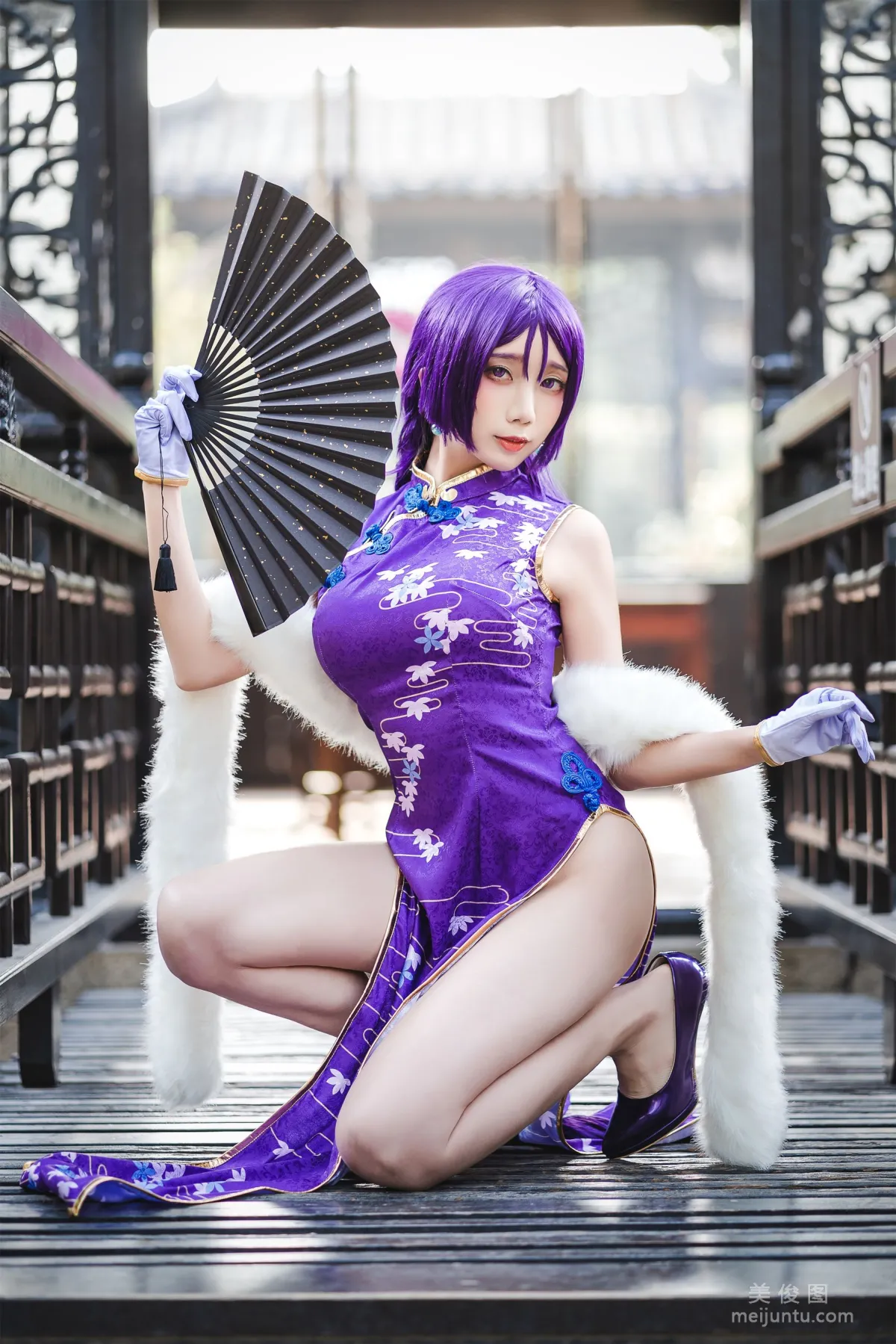 [COS] Moe Girl Mishi Renxing QUQ "Minamoto no Yorimitsu" Photo Set photo 5