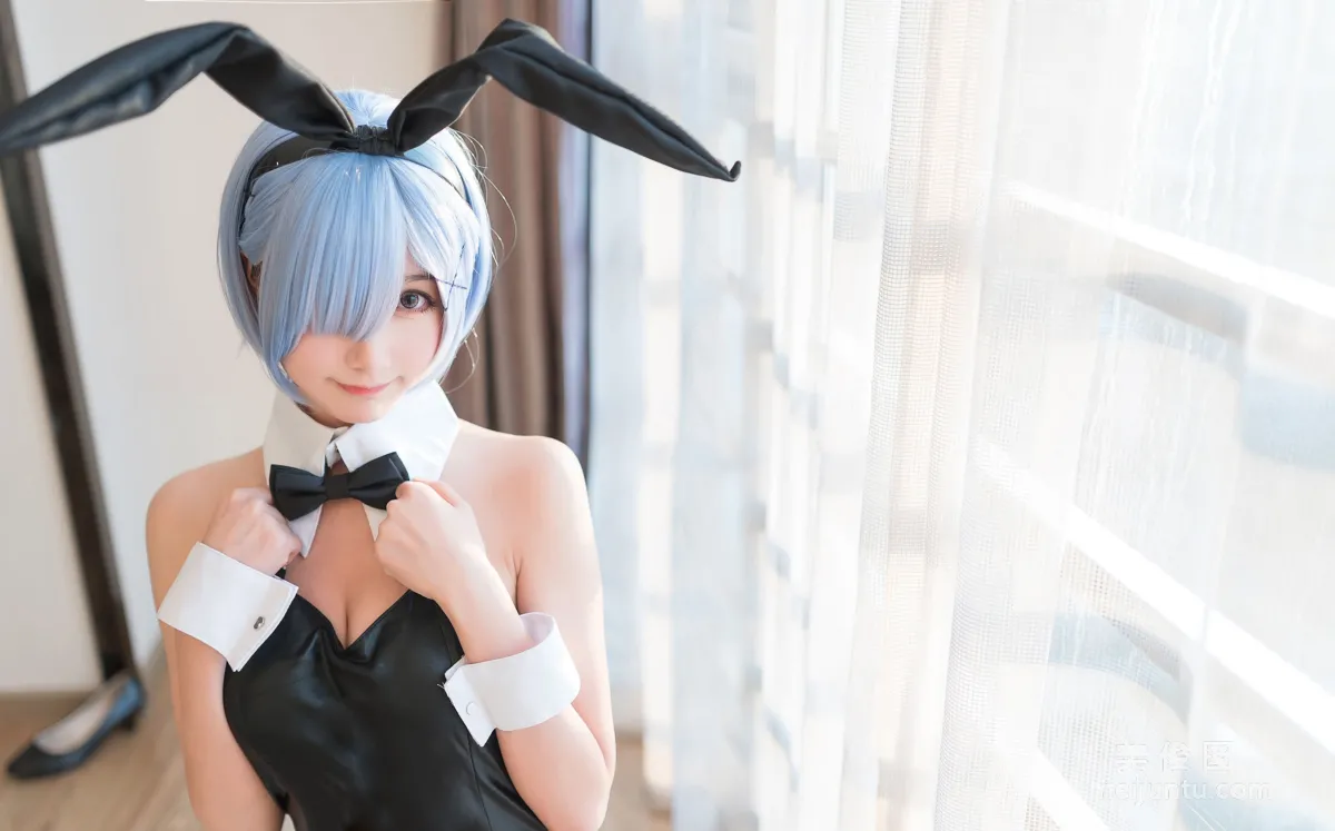 Cute Girl Mu Mianmian OwO, Rem Bunny Girl Photo Set photo 22