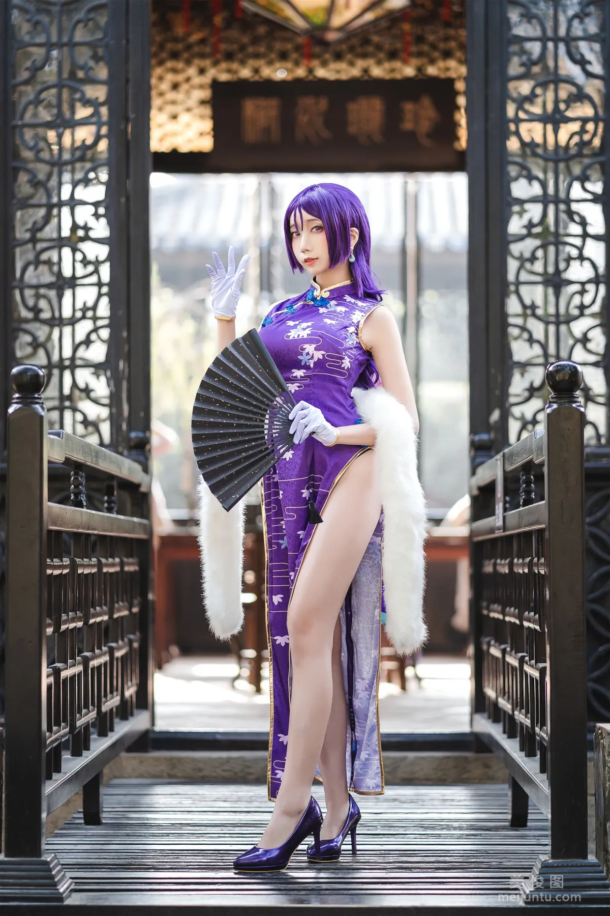 [COS] Moe Girl Mishi Renxing QUQ "Minamoto no Yorimitsu" Photo Set photo 1
