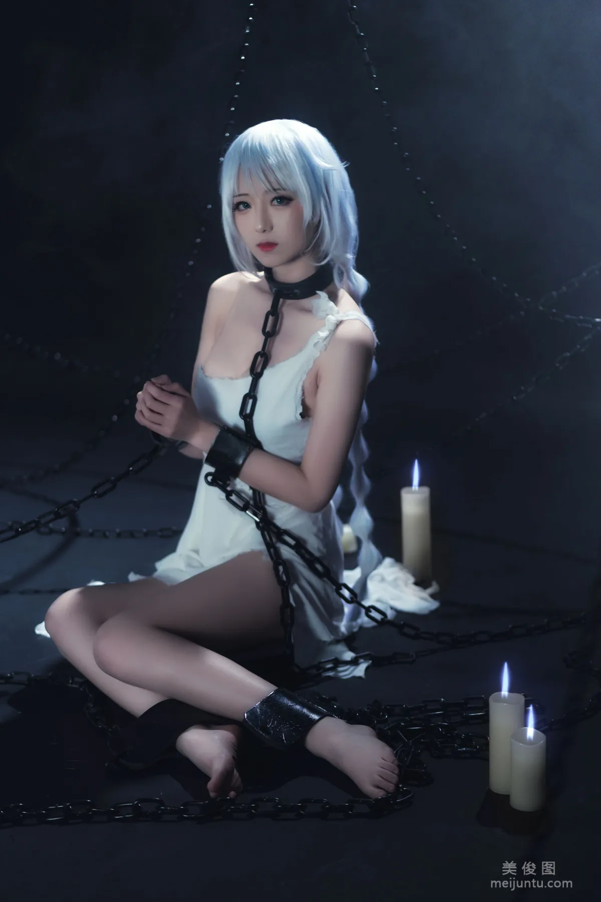 [COS] Anime Blogger Tieban Shaogui Wu w, Skadi Photo Set photo 30
