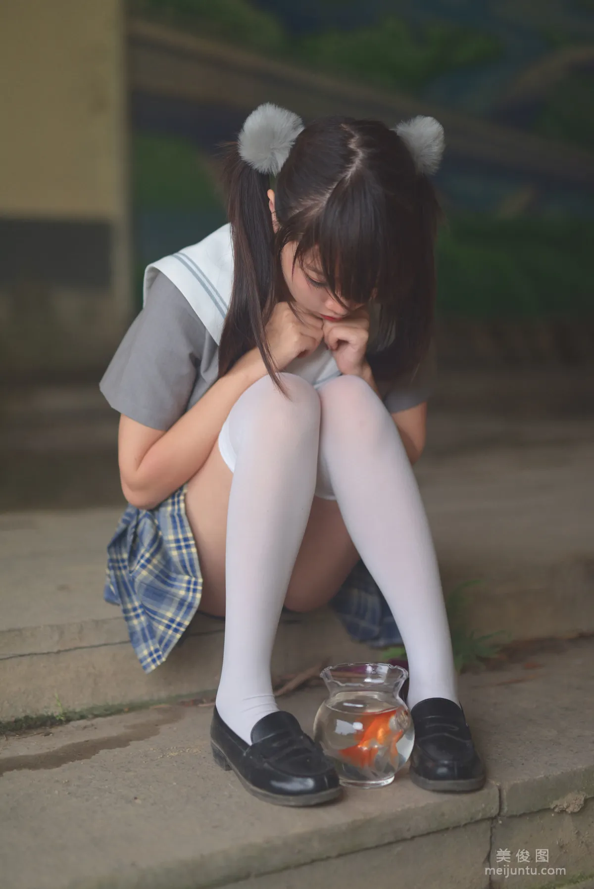 人氣Coser二佐Nisa 《JK水手服》 寫真集 8
