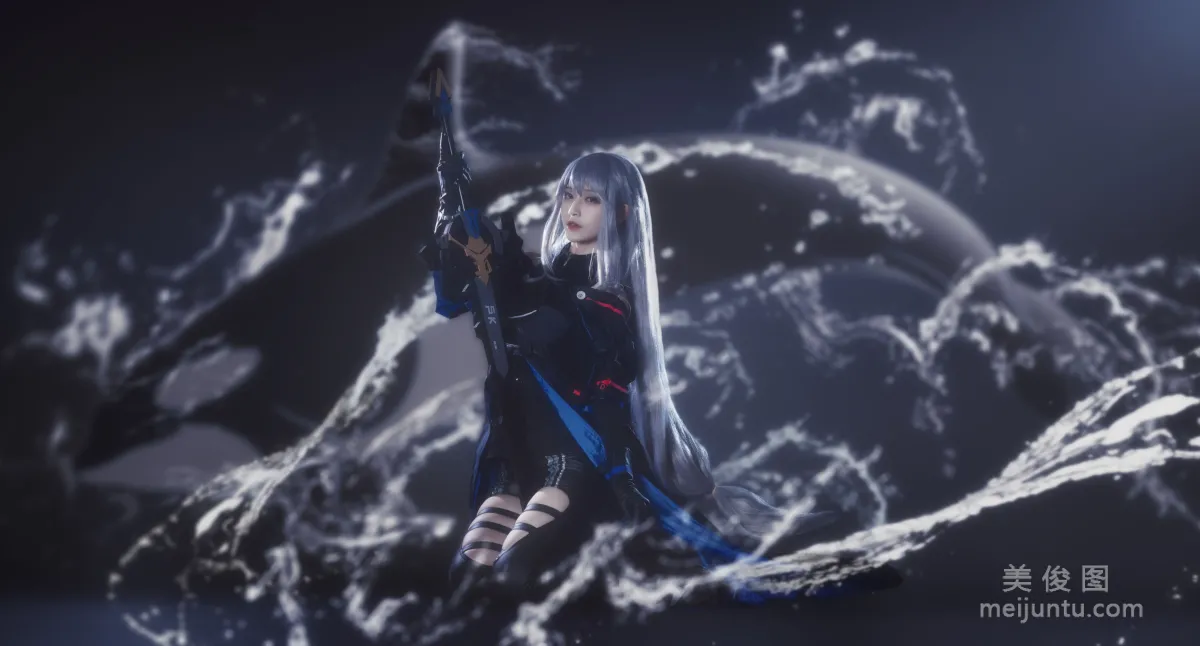 [COS] Anime Blogger Tieban Shaogui Wu w, Skadi Photo Set photo 8