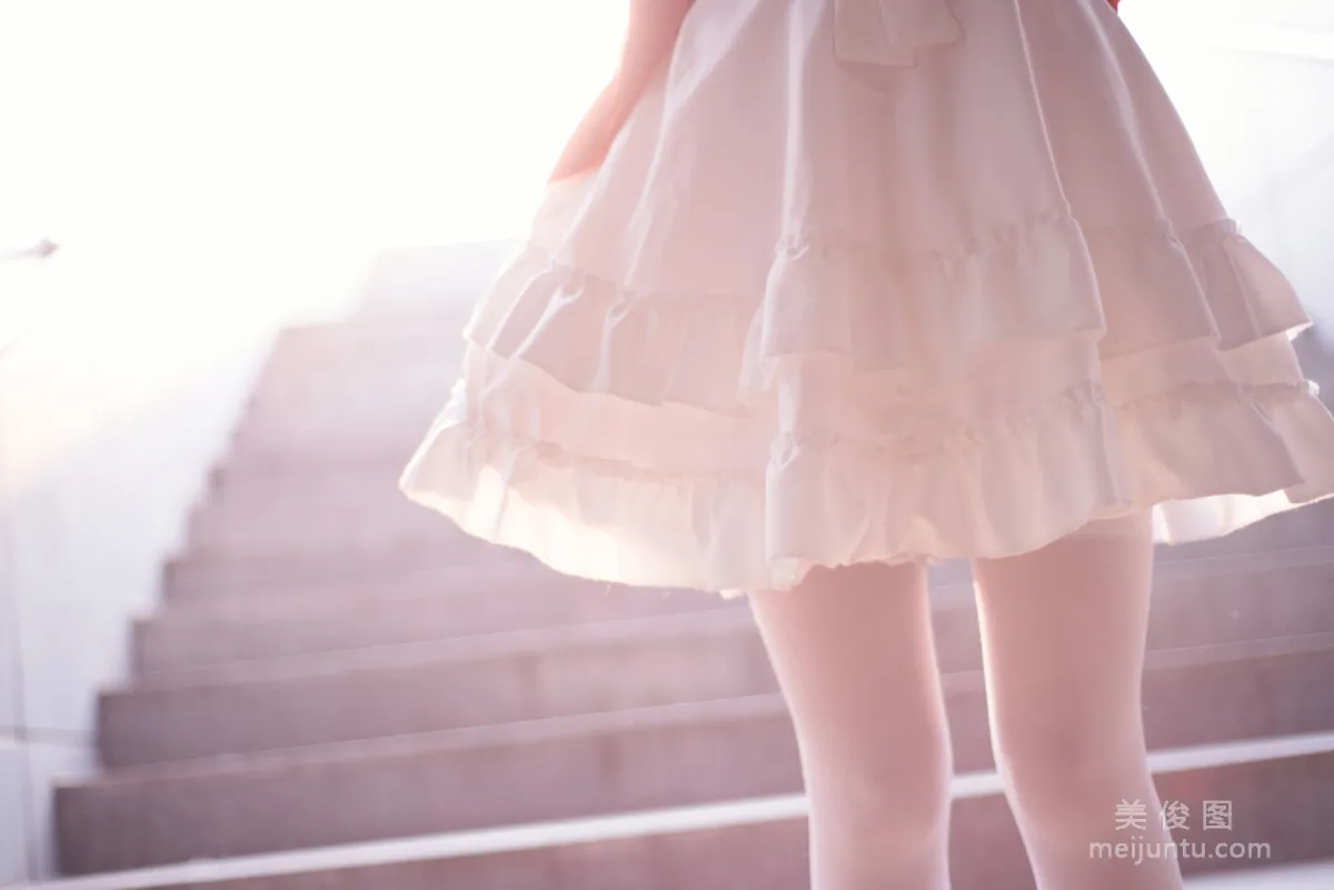[COS Welfare] Cute Girl Baiyi Zijiao Zhu, Kato Megumi Photo Set photo 11