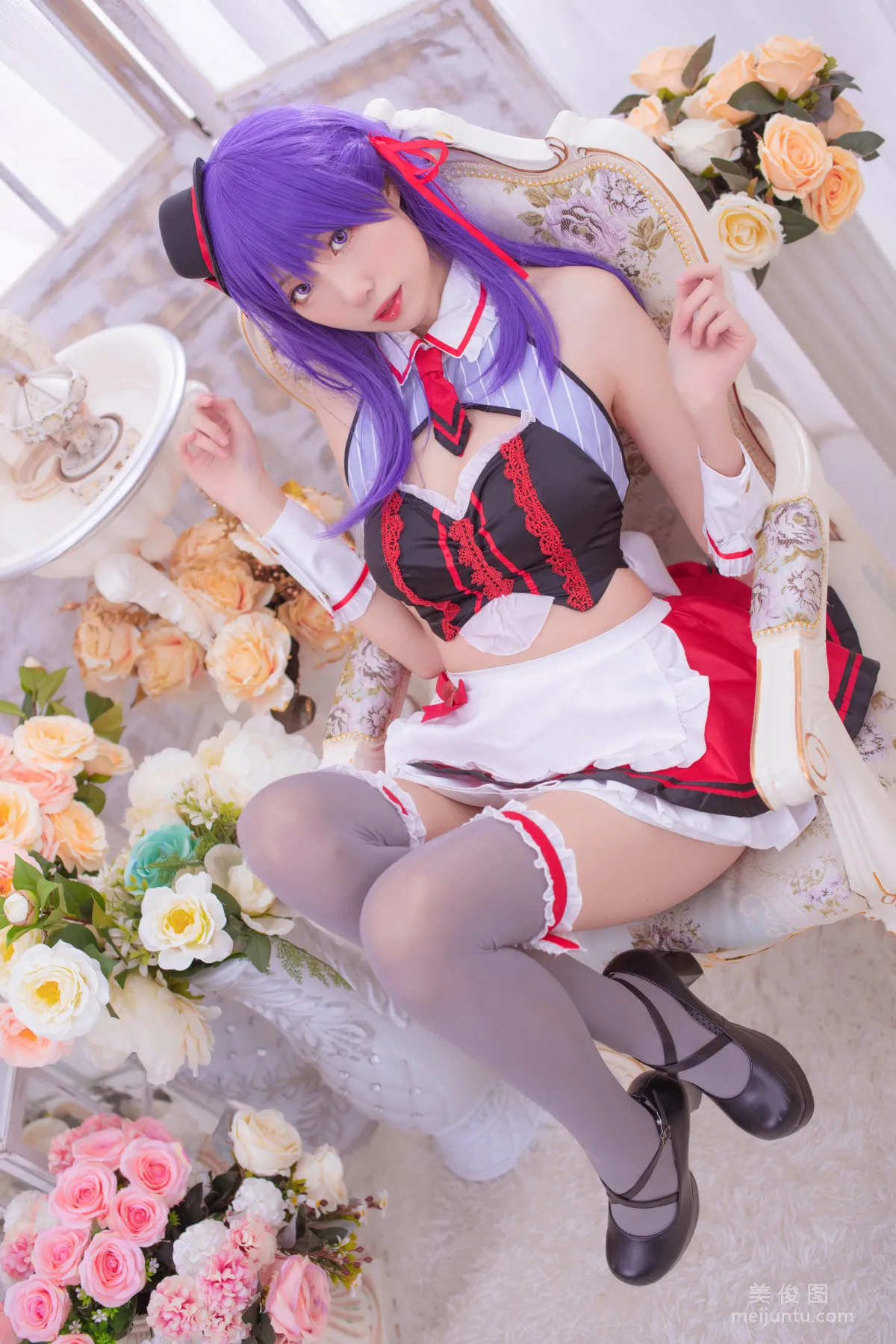 [COS] Anime Blogger Zhajiang Mumu, Matou Sakura Photo Set photo 2