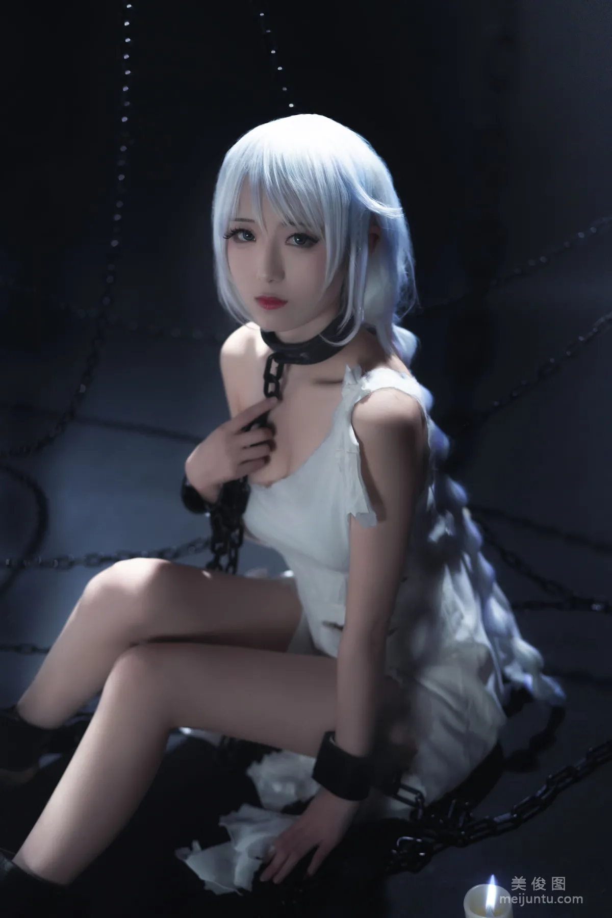 [COS] Anime Blogger Tieban Shaogui Wu w, Skadi Photo Set photo 23