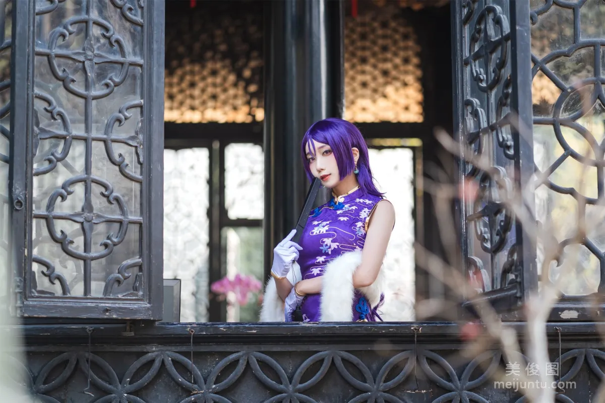 [COS] Moe Girl Mishi Renxing QUQ "Minamoto no Yorimitsu" Photo Set photo 3