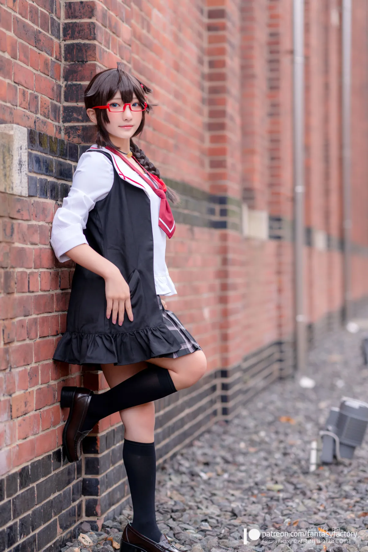 [Fantasy Factory] Xiao Ding 2020.04, Maid, Lingerie, Bunny Ears Photo Set photo 6