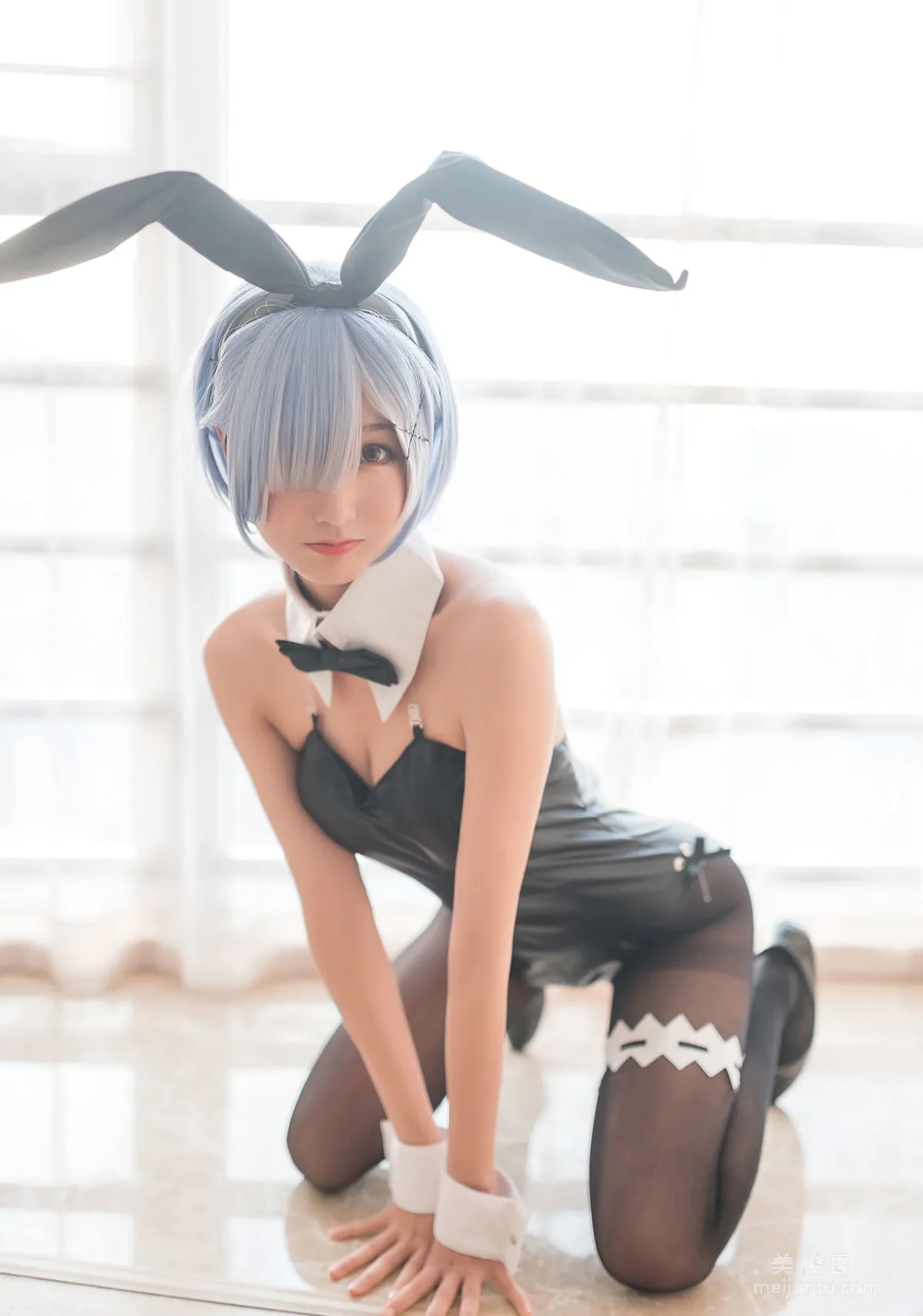 Cute Girl Mu Mianmian OwO, Rem Bunny Girl Photo Set photo 16