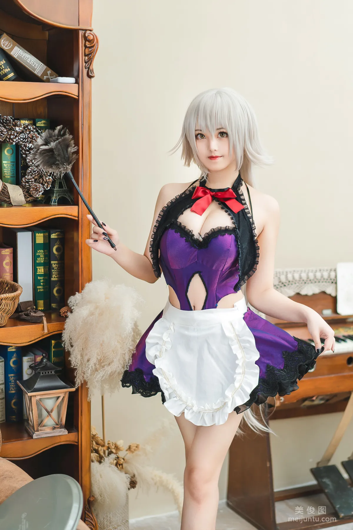 Cute Girl Mizhi Maoqiu, Joan of Arc Maid, Photo Set photo 40