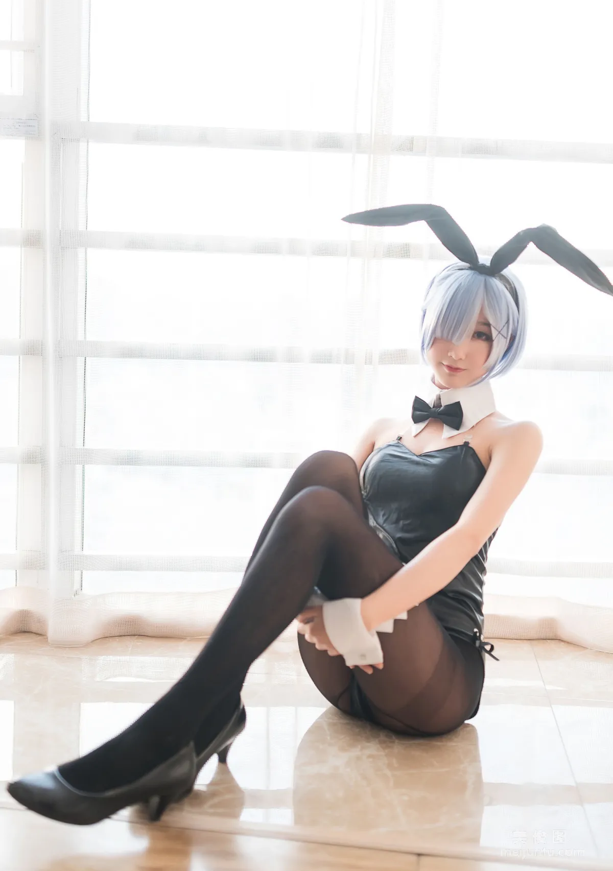 Cute Girl Mu Mianmian OwO, Rem Bunny Girl Photo Set photo 15