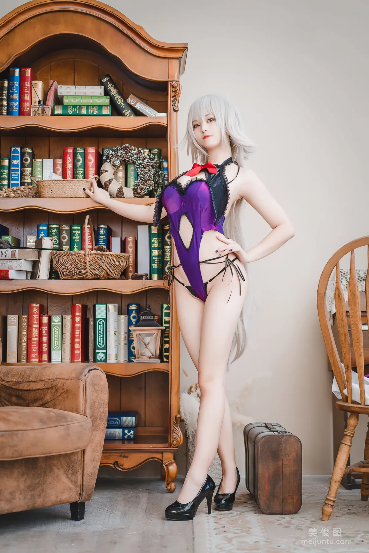 Cute Girl Mizhi Maoqiu, Joan of Arc Maid, Photo Set photo 34