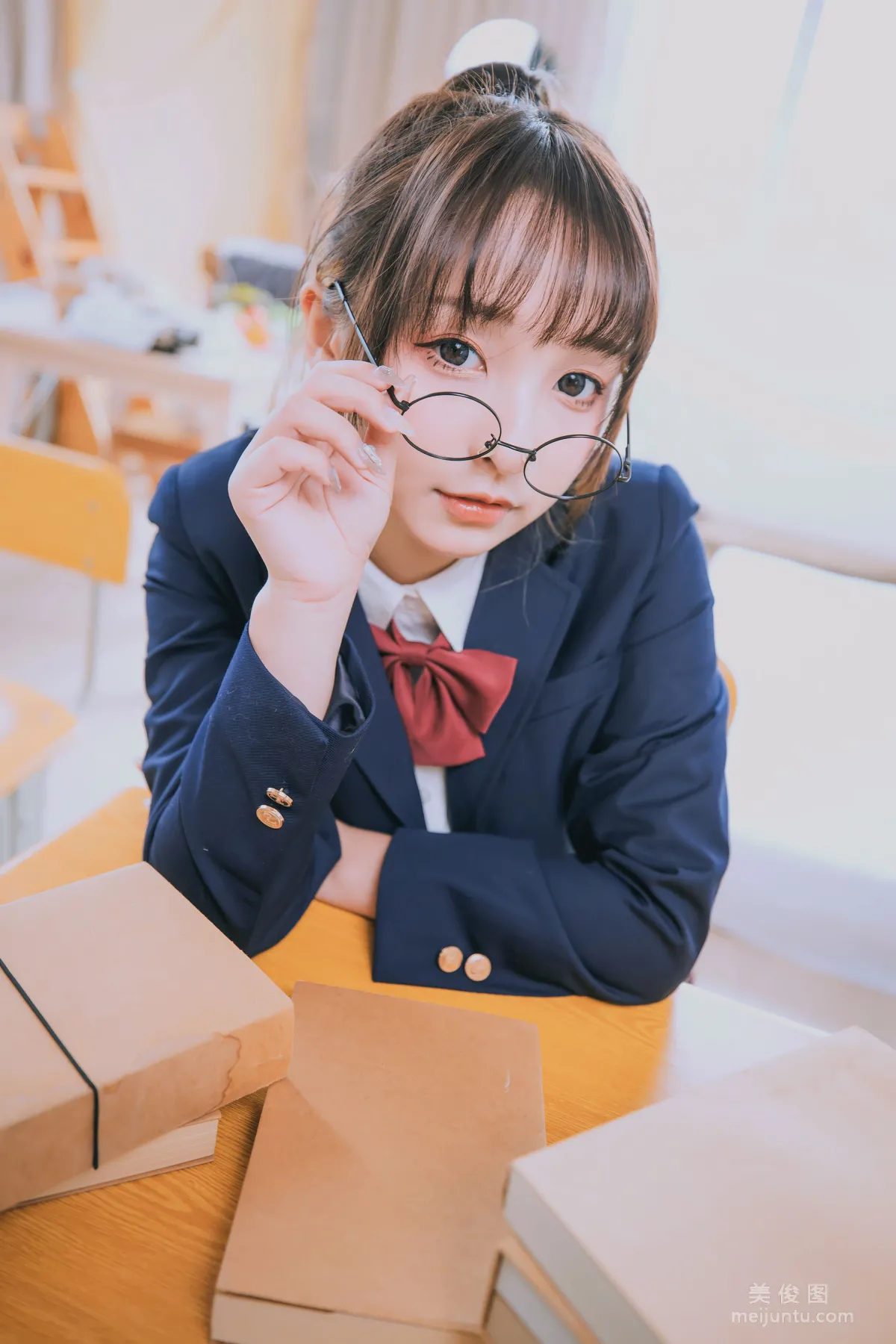 [COS福利] 蘿莉神楽闆真冬《數之歌》 百合教室 寫真集 66