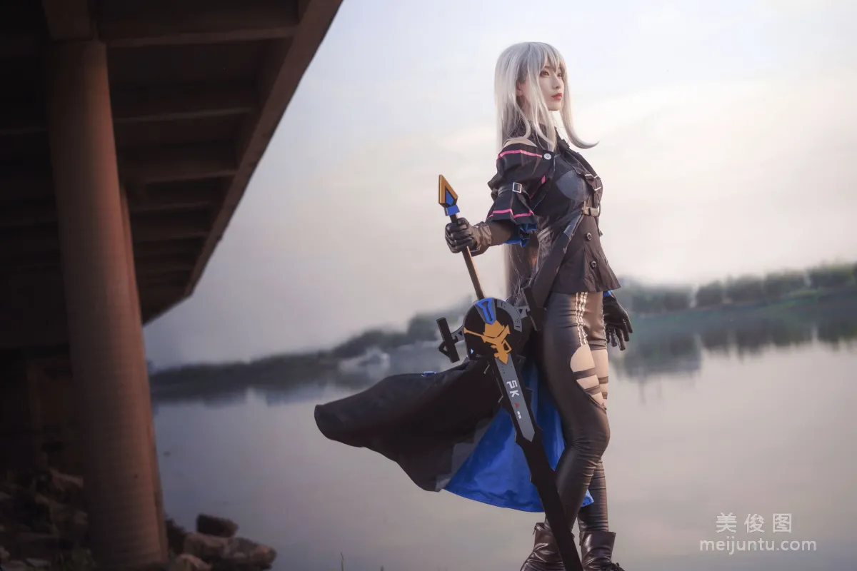 [COS] Anime Blogger Tieban Shaogui Wu w, Skadi Photo Set photo 9