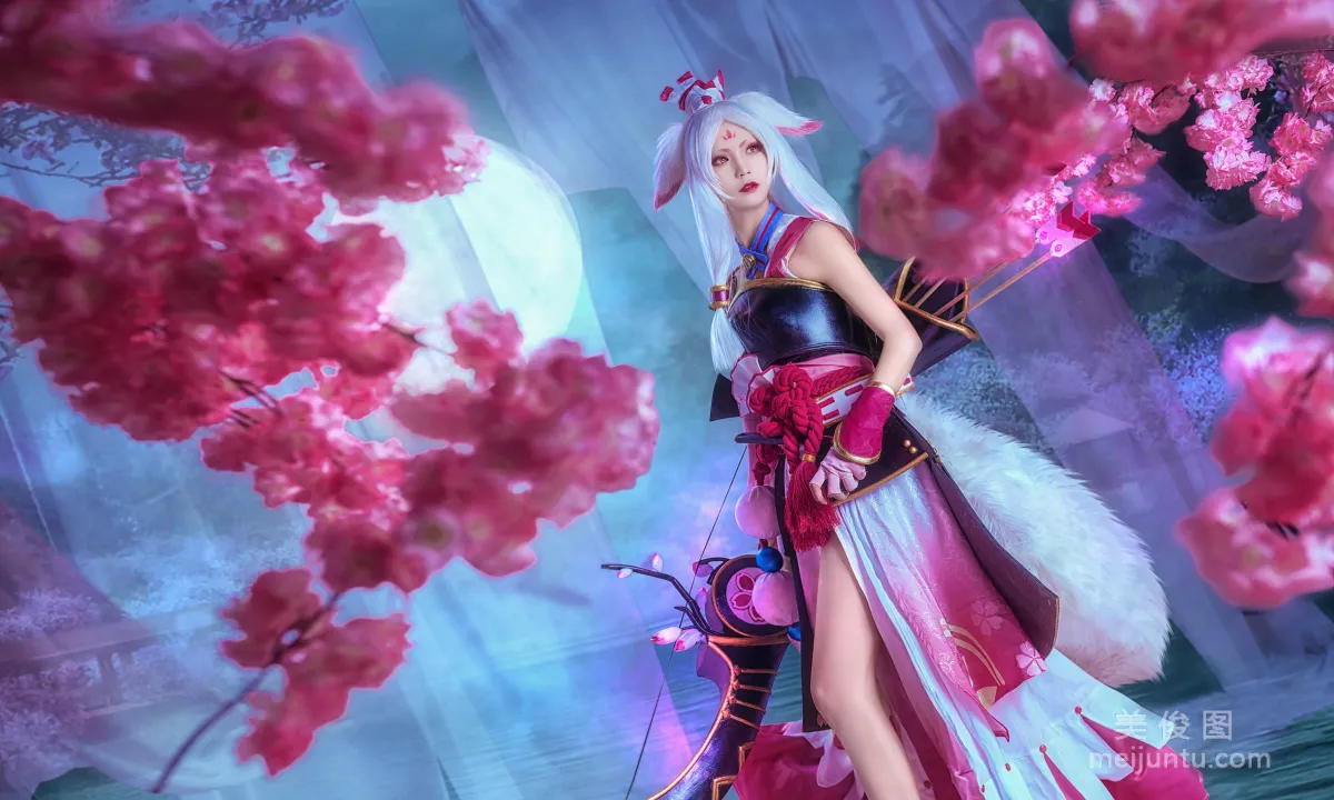 [COS] Anime Blogger Bei Zhibei Onmyoji White Wolf Photo Set photo 4
