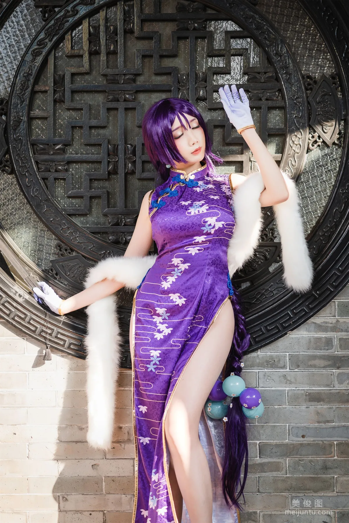 [COS] Moe Girl Mishi Renxing QUQ "Minamoto no Yorimitsu" Photo Set photo 13