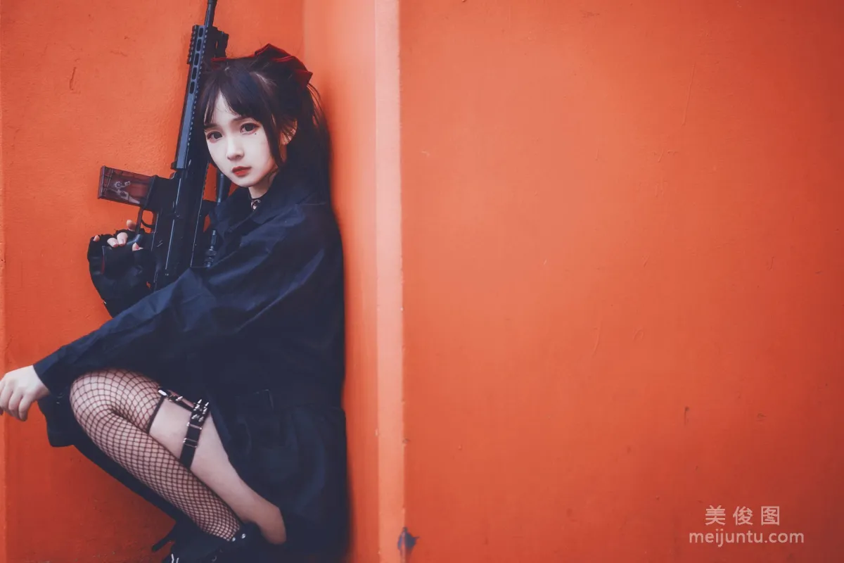 [COS] 2D Beauty Guchuan kagura, Armed JK, Photo Set photo 13