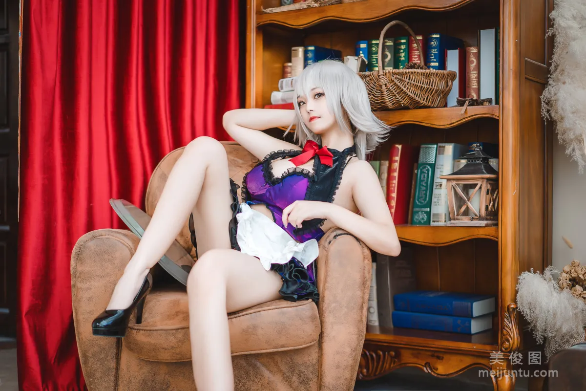 Cute Girl Mizhi Maoqiu, Joan of Arc Maid, Photo Set photo 17