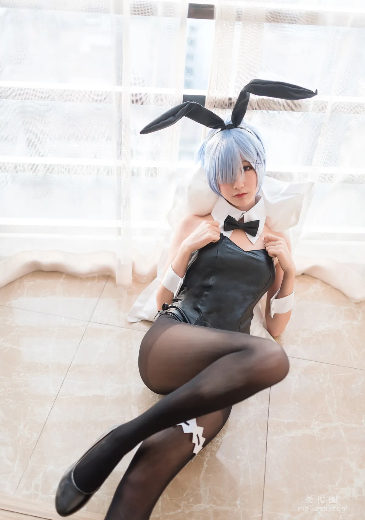 Cute Girl Mu Mianmian OwO, Rem Bunny Girl Photo Set photo 11