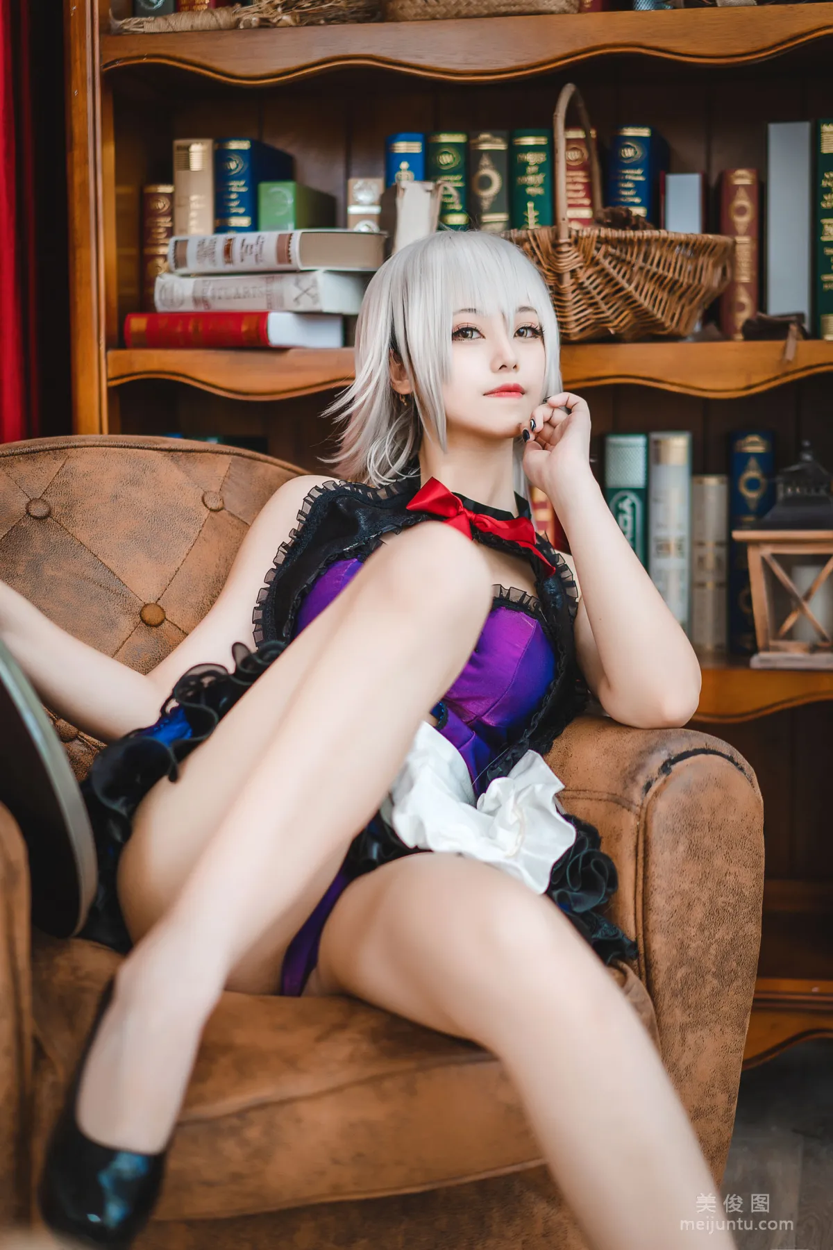 Cute Girl Mizhi Maoqiu, Joan of Arc Maid, Photo Set photo 16