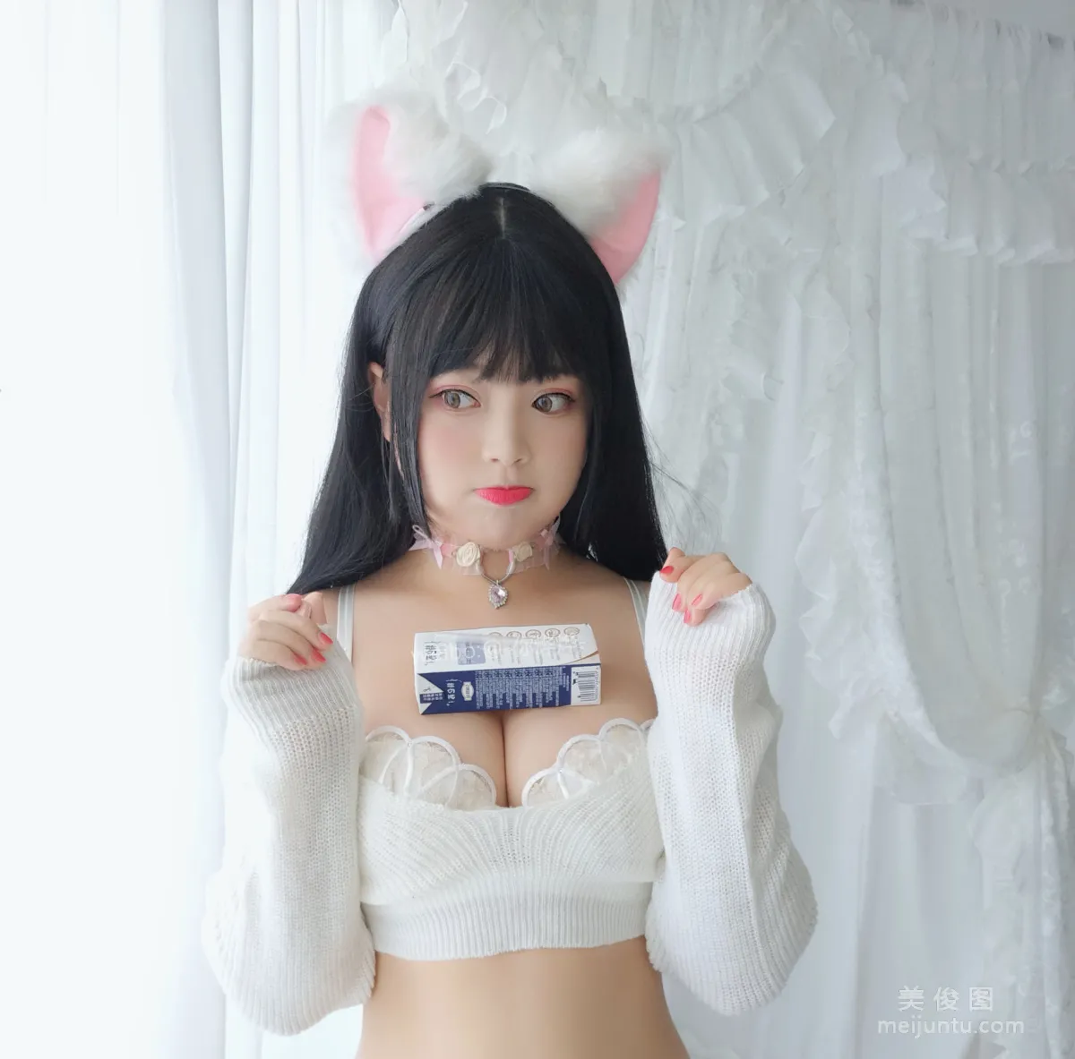 [COS] Cute Girl Bai Ye, Xiao Naimao Photo Set photo 18