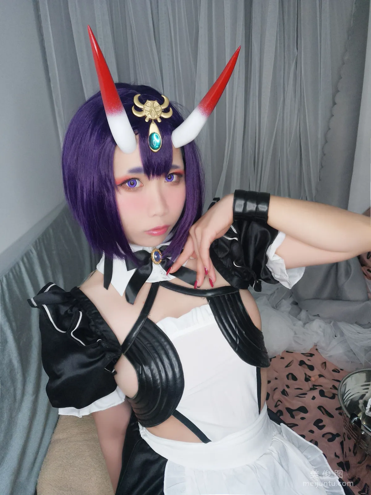 [COS] Anime Blogger Zhenzi Mitao oo, Shuten Doji Maid Photo Set photo 15