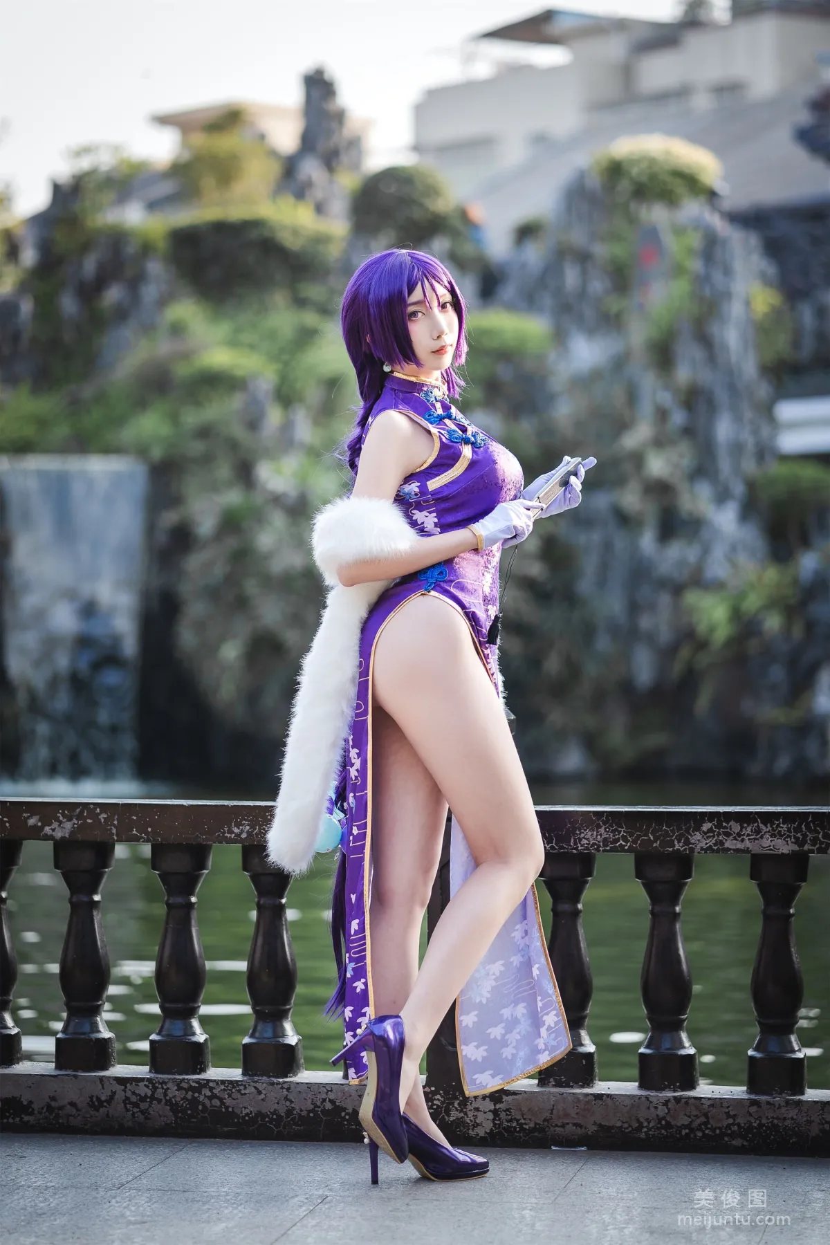 [COS] Moe Girl Mishi Renxing QUQ "Minamoto no Yorimitsu" Photo Set photo 15