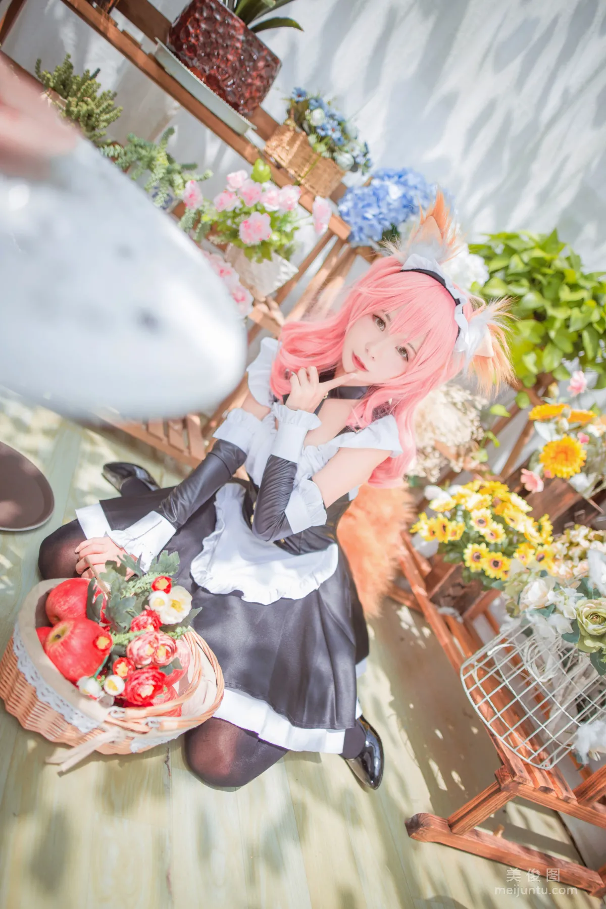 Anime Blogger Bei Zhibei, FGO Tamamo no Mae Maid Photo Set photo 7