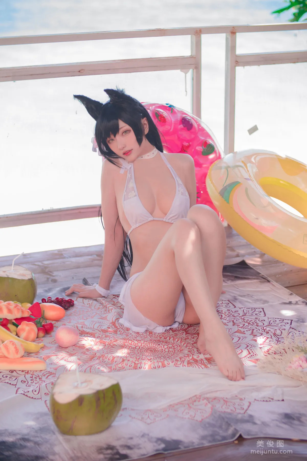 Qisikuai wii, Atago Swimsuit Photo Set photo 21