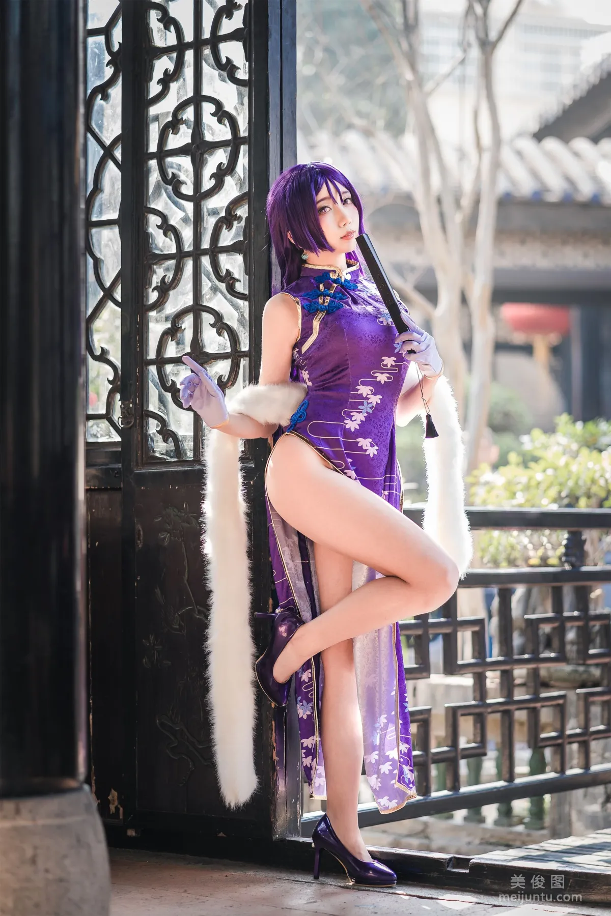 [COS] Moe Girl Mishi Renxing QUQ "Minamoto no Yorimitsu" Photo Set photo 7
