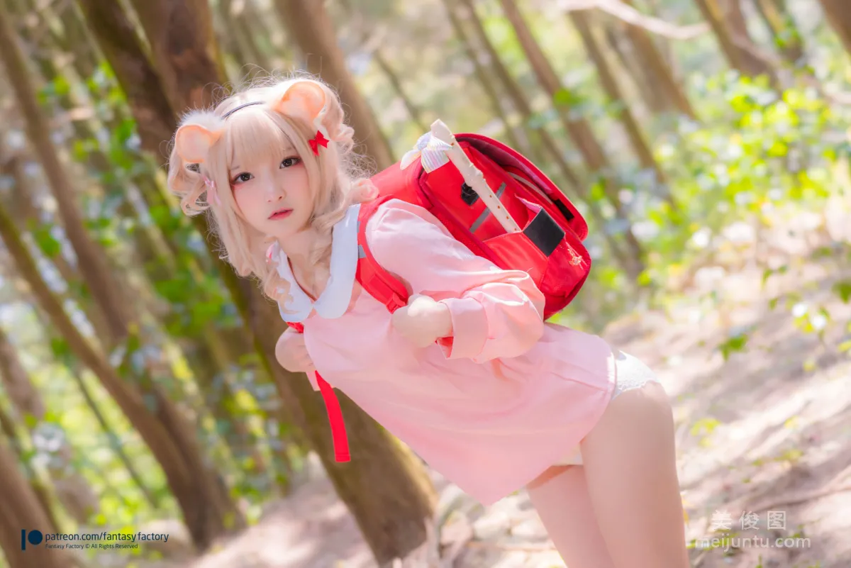 [Fantasy Factory] Xiao Ding 2020.04, Maid, Lingerie, Bunny Ears Photo Set photo 74