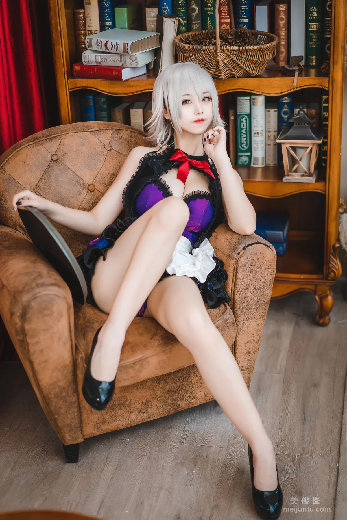 Cute Girl Mizhi Maoqiu, Joan of Arc Maid, Photo Set photo 15