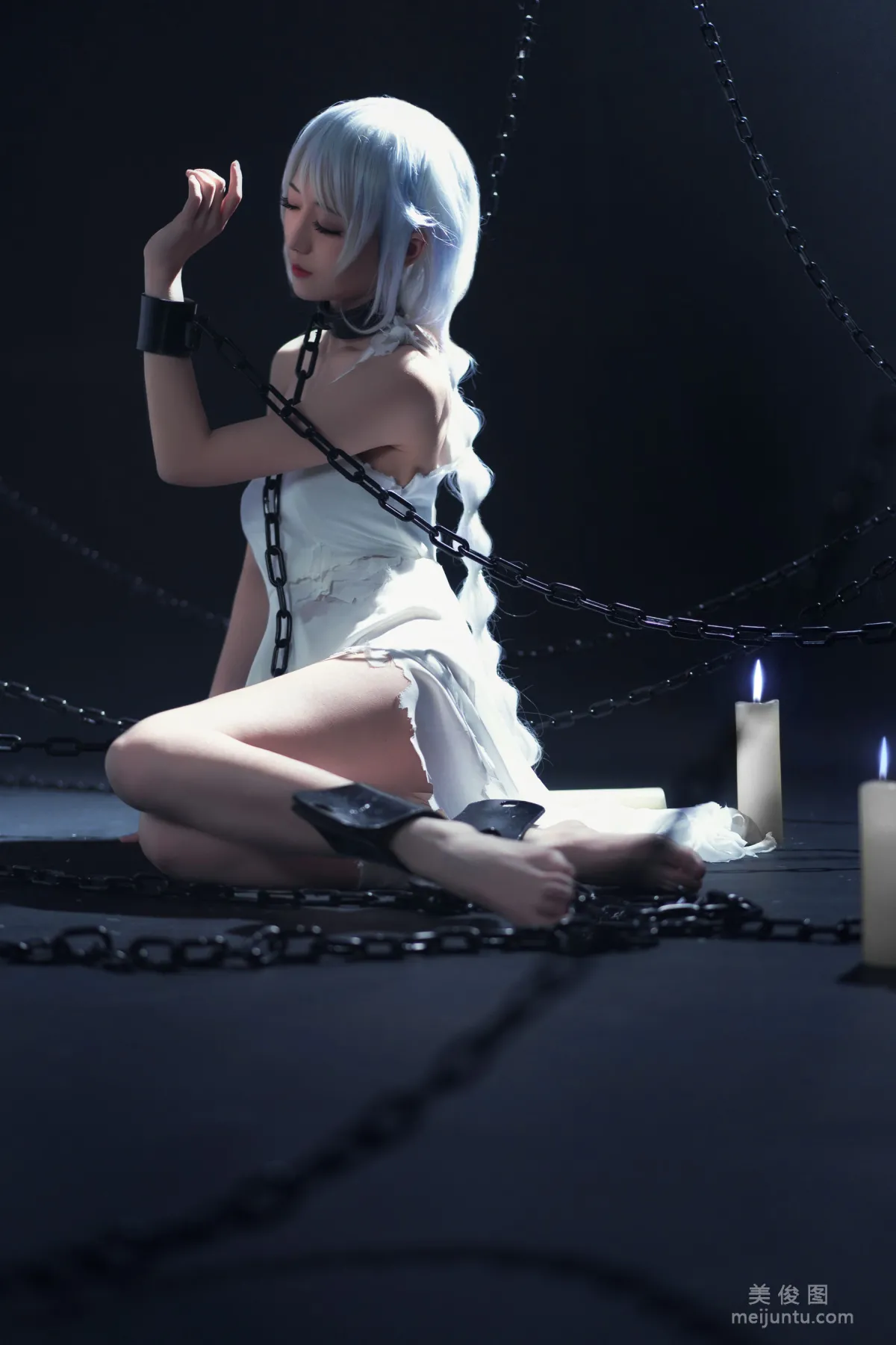 [COS] Anime Blogger Tieban Shaogui Wu w, Skadi Photo Set photo 29
