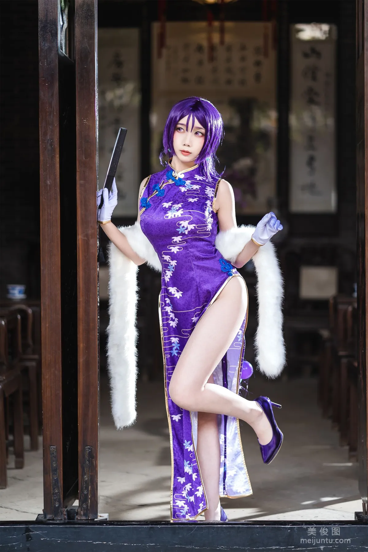 [COS] Moe Girl Mishi Renxing QUQ "Minamoto no Yorimitsu" Photo Set photo 8