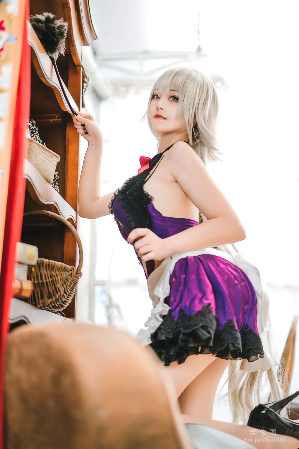 Cute Girl Mizhi Maoqiu, Joan of Arc Maid, Photo Set photo 2