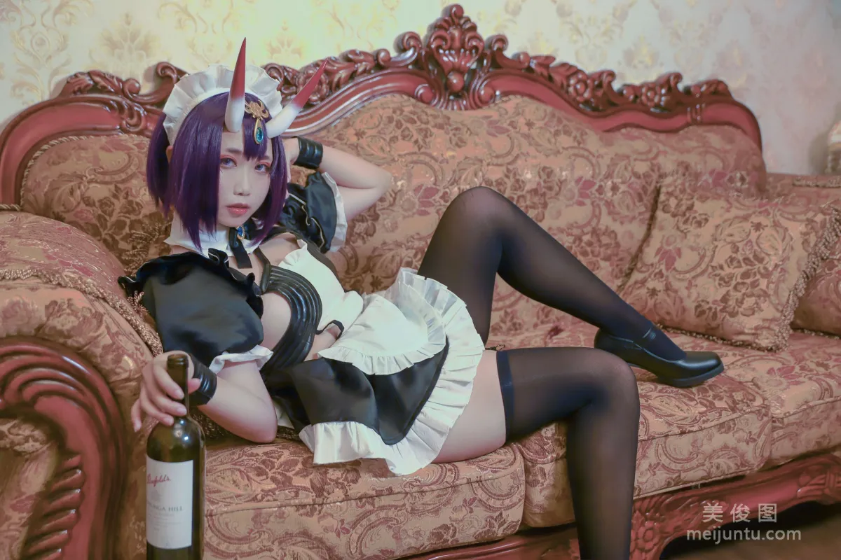 [COS] Anime Blogger Zhenzi Mitao oo, Shuten Doji Maid Photo Set photo 7