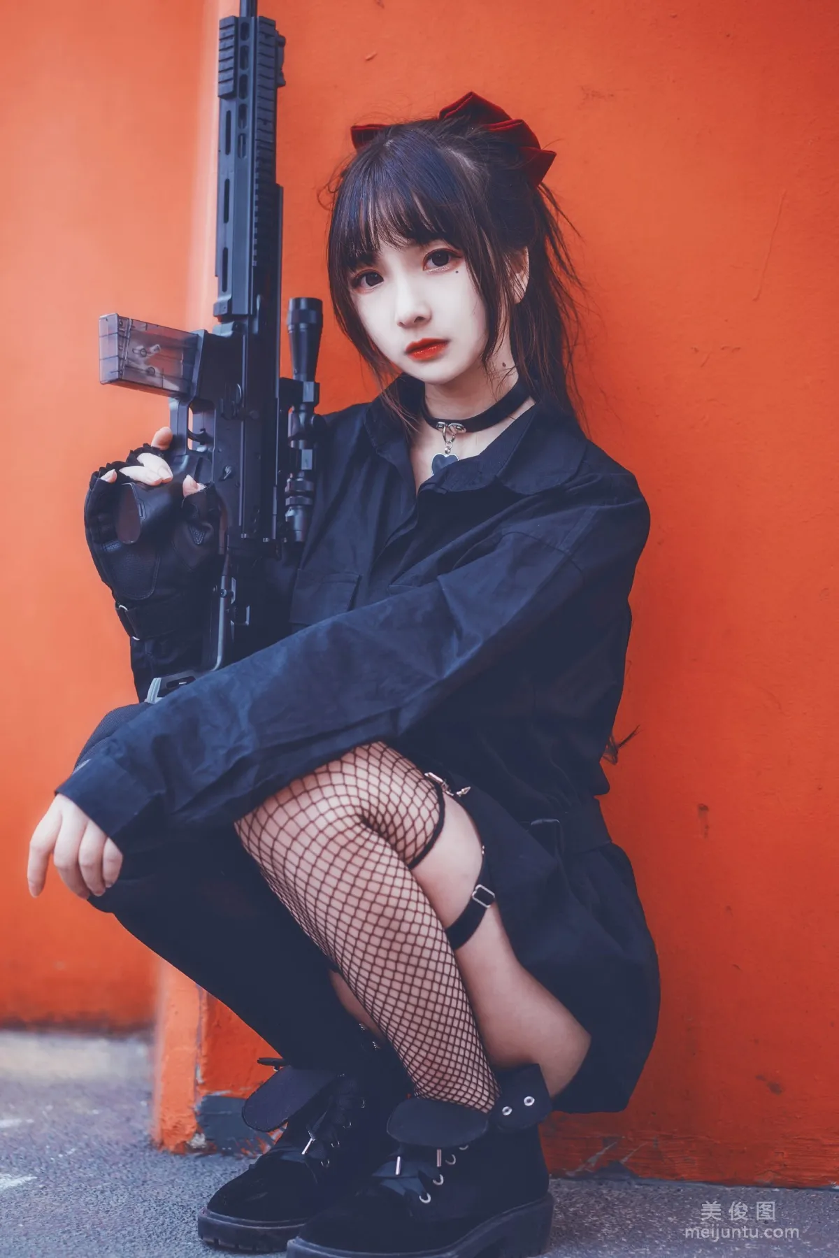 [COS] 2D Beauty Guchuan kagura, Armed JK, Photo Set photo 10