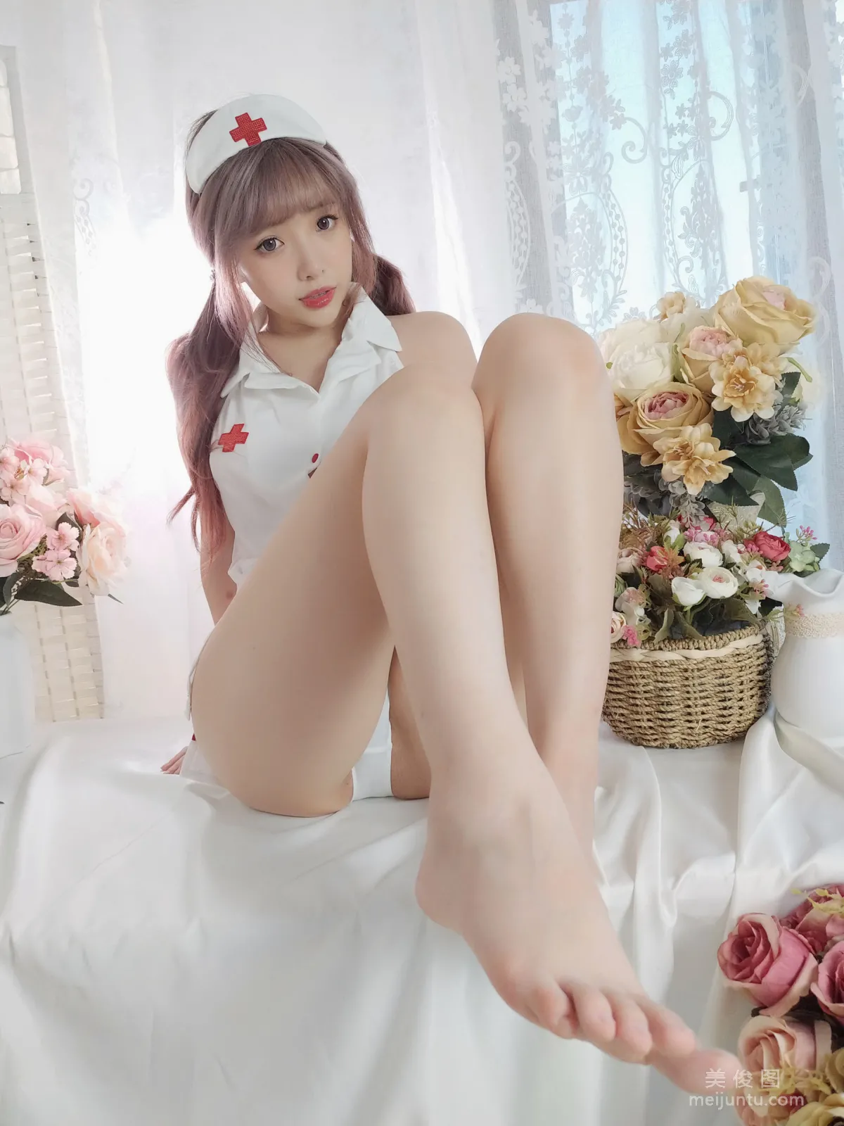 Anime Blogger Wenmei Bujiang Daoli Nurse Photo Set photo 5