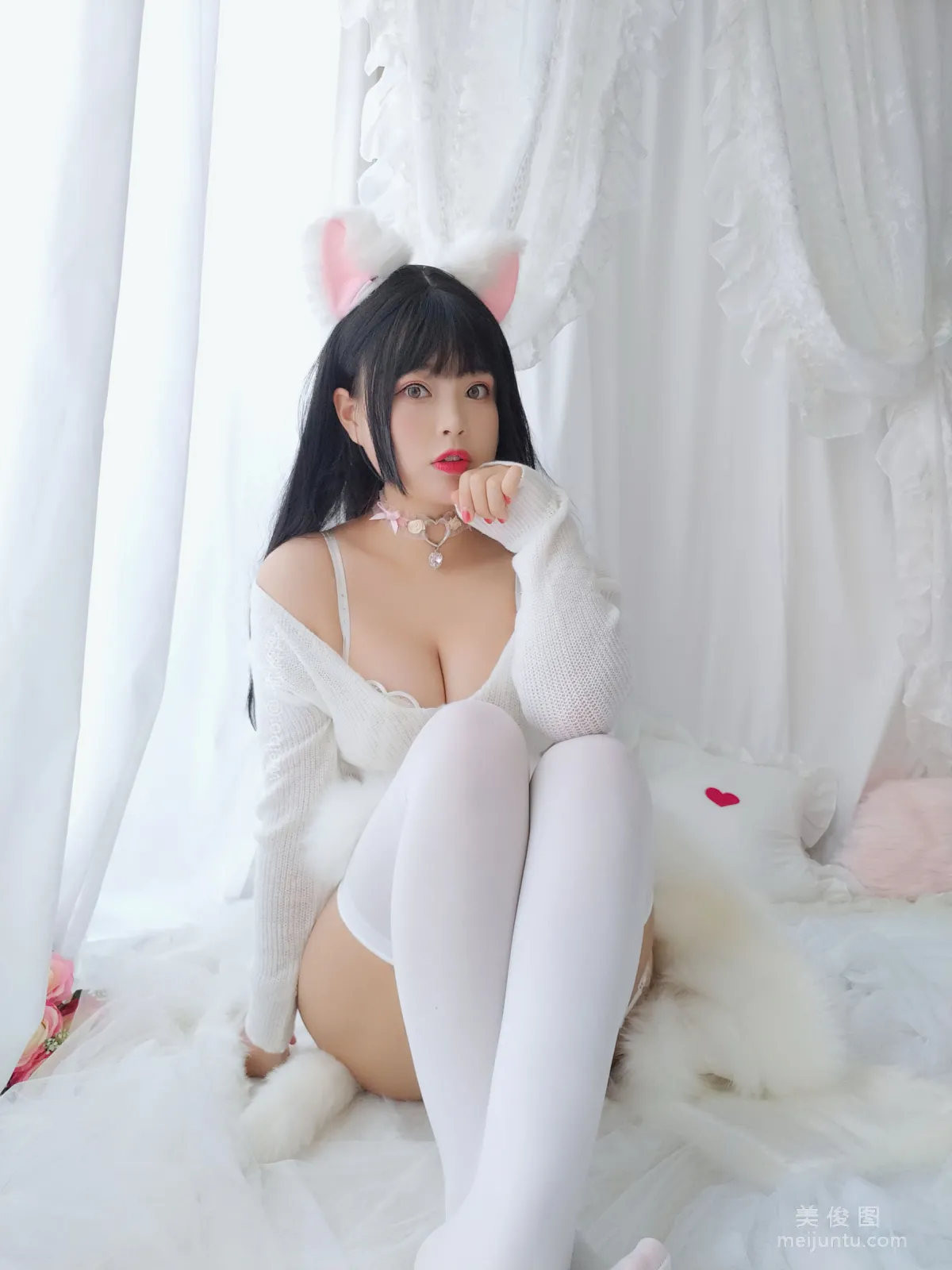 [COS] Cute Girl Bai Ye, Xiao Naimao Photo Set photo 48