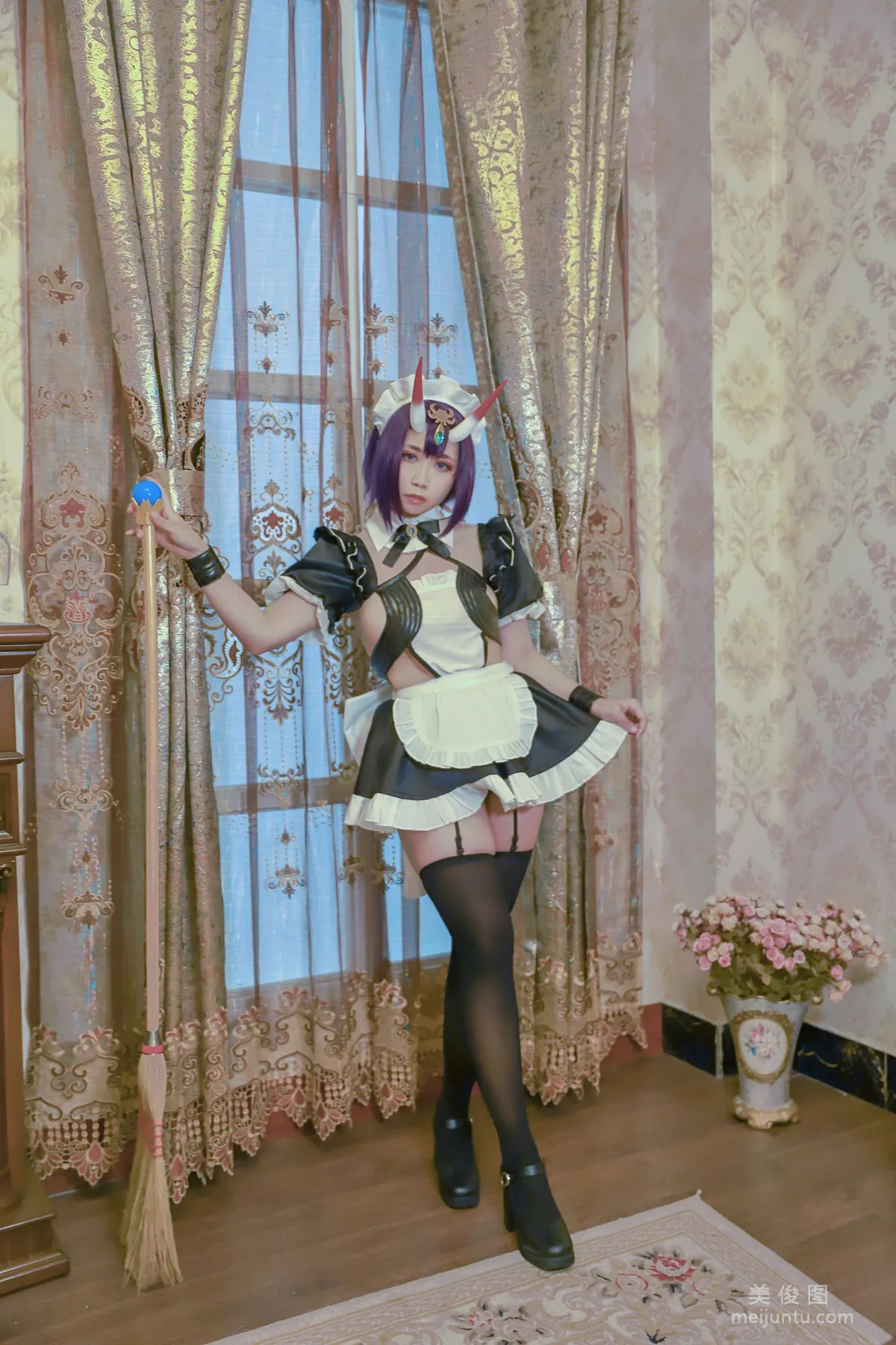 [COS] Anime Blogger Zhenzi Mitao oo, Shuten Doji Maid Photo Set photo 11