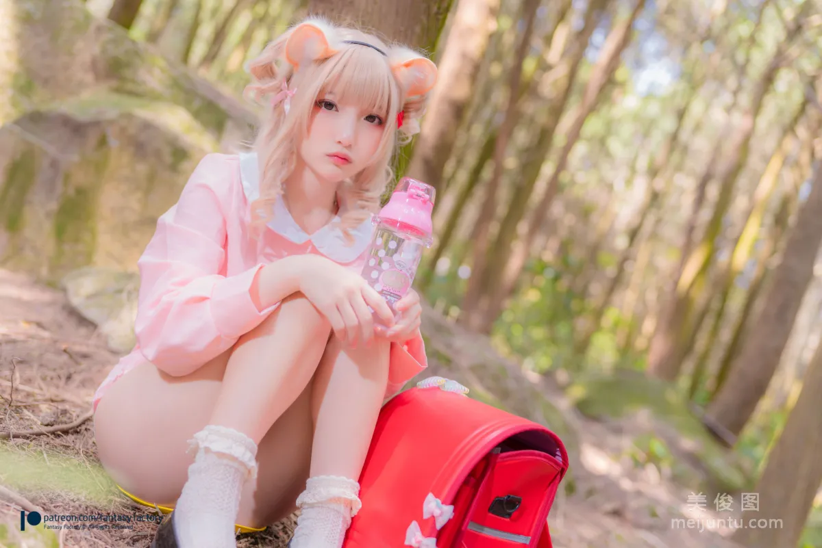 [Fantasy Factory] Xiao Ding 2020.04, Maid, Lingerie, Bunny Ears Photo Set photo 76