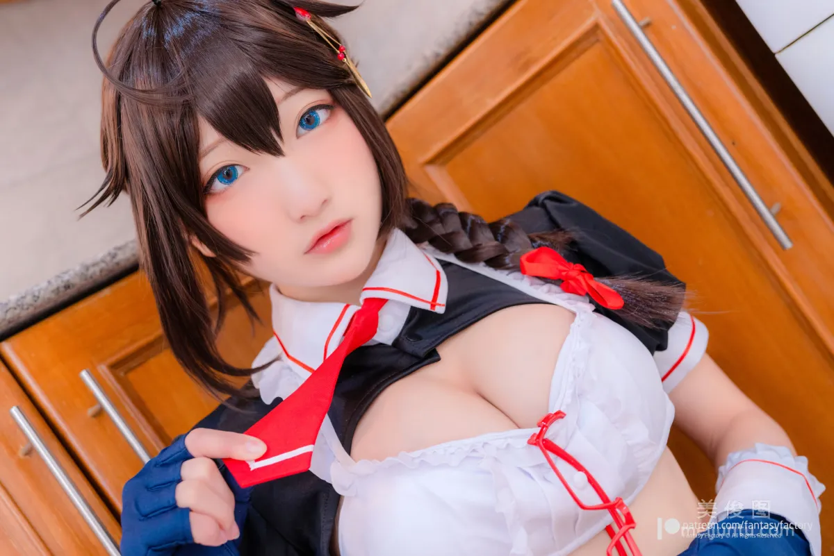 [Fantasy Factory] Xiao Ding 2020.04, Maid, Lingerie, Bunny Ears Photo Set photo 25